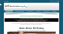 Desktop Screenshot of marketswingplayer.com