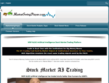 Tablet Screenshot of marketswingplayer.com